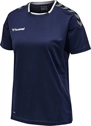 Hummel HmlAuthentic Poly Jersey damska koszulka z dżerseju S/S niebieski morski L 204921-7026