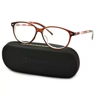 Okulary korekcyjne, oprawki, szkła - Minusy Okulary Damskie korekcyjne ST310A moc: -3,5 - miniaturka - grafika 1