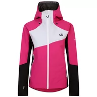 Kurtki i kamizelki sportowe damskie - Damska kurtka narciarska Dare 2b Excalibar Jacket Rozmiar: XL / Kolor: różowy - miniaturka - grafika 1