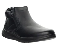 Botki męskie - Trzewiki męskie Unisoft 24MN16-7512 czarny - miniaturka - grafika 1