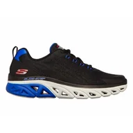 Buty trekkingowe męskie - Buty na co dzień na trening męskie SKECHERS GLIDE siateczka - miniaturka - grafika 1
