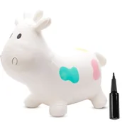 Skoczki dla dzieci - Skoczek SUN BABY Krówka J06.002.0.7 - miniaturka - grafika 1