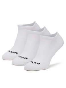 G-Star Raw Skarpety AS_G-STAR_S_136_SS25 (3-PACK) Biały - Skarpetki męskie - miniaturka - grafika 1