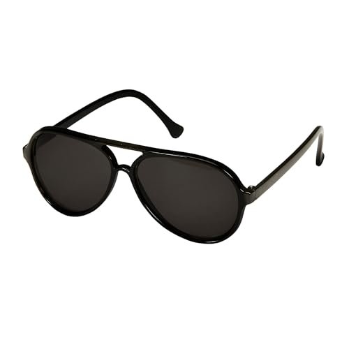 Okulary Przeciwsłoneczne Czarne Pilotki Policjanta