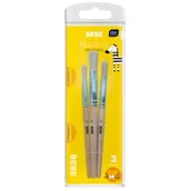 Farby i media malarskie - Interdruk Pędzle drewniane jumbo BB Kids 3 szt. - miniaturka - grafika 1