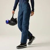 Spodnie narciarskie - Dare 2b Spodnie narciarskie damskie z membraną Ice Niebieski, Rozmiar: 46 - miniaturka - grafika 1