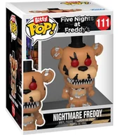 Figurki dla dzieci - five nights at freddy's bitty nightmare freddy 2.5cm funko pop! fnaf figurka - miniaturka - grafika 1