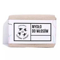 Mydła - Mydło do włosów z olejem rycynowym Cztery Szpaki - miniaturka - grafika 1