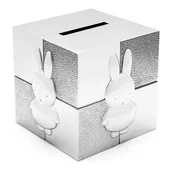 Skarbonki - Skarbonka Cube Miffy – Zilverstad - miniaturka - grafika 1