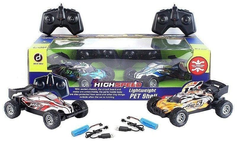Zestaw aut 1:28 na radio niezależne sterowanie