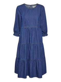 Sukienki - Cream Sukienka dżinsowa w kolorze niebieskim - grafika 1