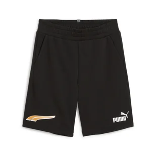 Chłopięce szorty treningowe ESS+ MID 90s PUMA Black - Odzież sportowa dziecięca - miniaturka - grafika 1
