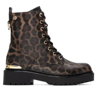 XTI 144391, Botki damskie, Leopard, 36 EU, Lampart, 36 EU - Botki damskie - miniaturka - grafika 1