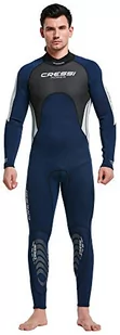 Cressi Men's Morea Man Wetsuit Mokry skafander męski All in One Premium z neoprenu o grubości 3mm o wysokiej rozciągliwości ,Niebieski ,M ,XLU476403 - Pianki do pływania - miniaturka - grafika 1