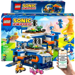 LEGO DLA CHŁOPCA Sonic Pojazd do Zadań Specjalnych z Sonicem i Tailsem • figurki, pojazdy, przygody z gry w realu Lego Dla 9 10 11 12 13 14 Latka .. - Klocki - miniaturka - grafika 1