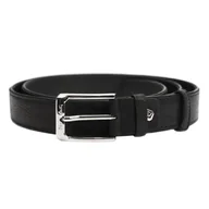 Paski - Pasek skórzany męski Pierre Cardin GF 9033 Czarny - miniaturka - grafika 1