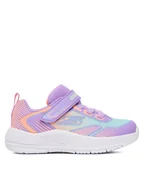 Buty dla dziewczynek - Skechers Sneakersy Microspec Advance 303657N LVMT Fioletowy - miniaturka - grafika 1