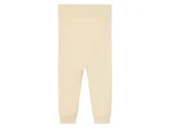 Spodenki dla niemowląt - Lupilu Spodnie niemowlęce z biobawełny Beżowy 74/80 - miniaturka - grafika 1