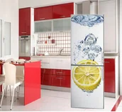 Dekoracje domu - Naklejka na lodówkę ozdoba lodówki dekoracja wzory wysokość 180cm - miniaturka - grafika 1