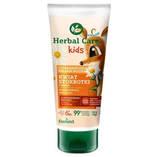 Herbal Care HERBAL CARE Kids Ultranawilżający balsam do ciała 200ml HER2106 - Balsamy i oliwki dla dzieci - miniaturka - grafika 3