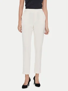 Vero Moda Chinosy Maya 10225280 Beżowy Regular Fit - Spodnie damskie - miniaturka - grafika 1