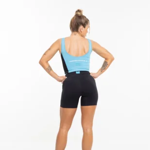 Spodenki krótkie damskie LABELLAMAFIA SHORTS HEAVEN BLACK - Spodenki damskie - miniaturka - grafika 5