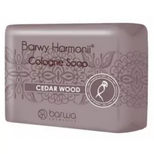 Barwa Cologne Soap - CEDAR WOOD - Cedrowe mydło w kostce BARSWMKO - Mydła - miniaturka - grafika 1