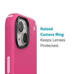 Speck Presidio2 Pro + MagSafe - Etui iPhone 14 Plus z powłoką MICROBAN (Digitalpink / Blossompink / White) - Etui i futerały do telefonów - miniaturka - grafika 5
