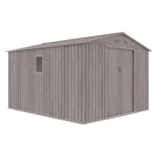 Altany ogrodowe - Domek Na Narzędzia Hudson 9X10 Light Wood - miniaturka - grafika 1