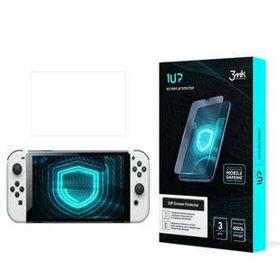 3mk 3mk Folia ochronna 1UP Screen Protector do Nintendo Switch OLED 5903108460033 - Akcesoria do Nintendo - miniaturka - grafika 1