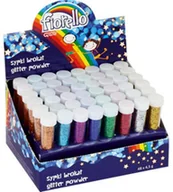 Szkolne artykuły papiernicze - Fiorello Sypki brokat Fiorello GR-B5 D48 48szt. 8 kolorów x 4,5g 213FIO - miniaturka - grafika 1