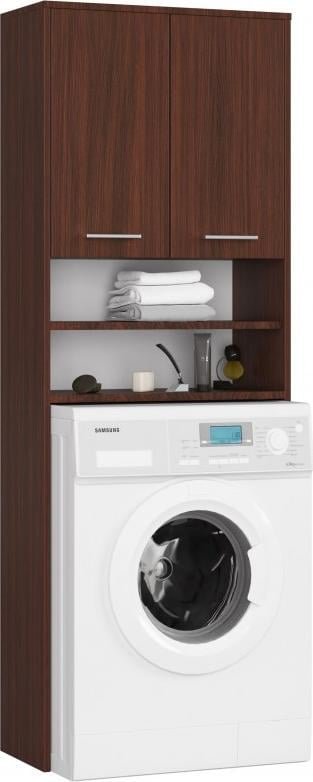 Fabryka Mebli Akord SŁUPEK REGAŁ ŁAZIENKOWY FIN NAD PRALKĘ WENGE