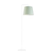 Lampy stojące - Nowoczesna lampa podłogowa, Rijad, 43x156 cm, miętowy klosz - miniaturka - grafika 1
