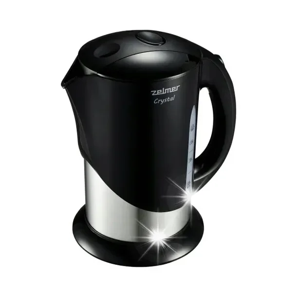 CZAJNIK bezprzewodowy ZELMER ZCK7630B CZARNY 2200W 1,7L MOCNY