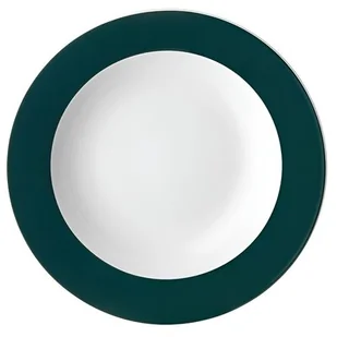 Ambition AURA GREEN TALERZ GŁĘBOKI 23 CM PORCELANA 67941 - Talerze - miniaturka - grafika 1
