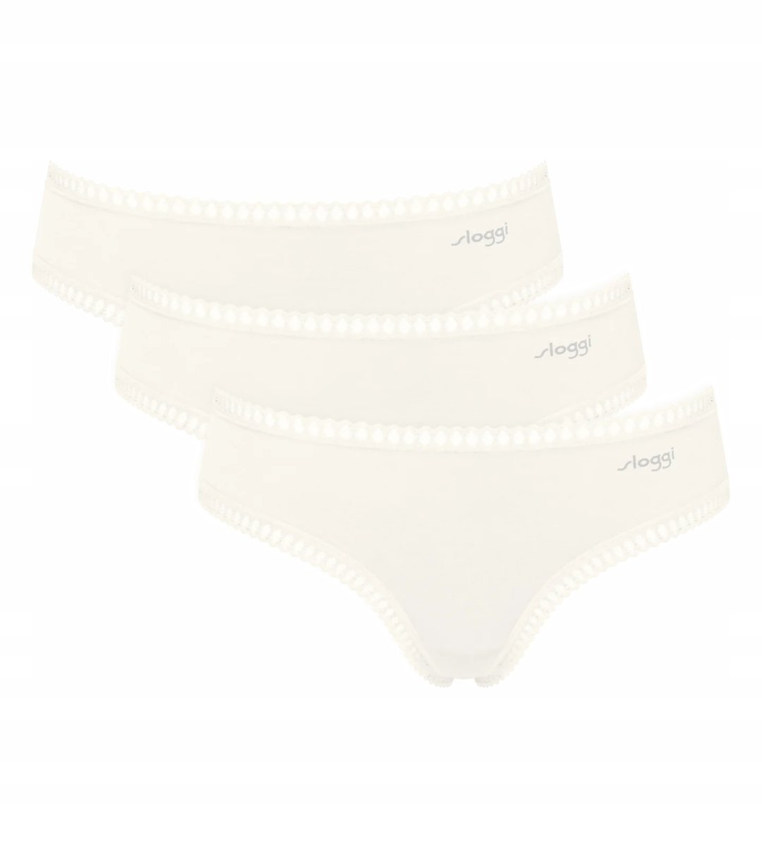 Majtki damskie sloggi GO Crush figi Hipster 3-pak 0XXL