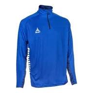 Piłka nożna - Bluza dresowa męska rozpinana Select SPAIN 1/2 ZIP niebieska - miniaturka - grafika 1