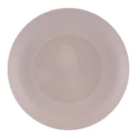 Talerze - Talerz obiadowy plastikowy 22 cm beżowy - miniaturka - grafika 1
