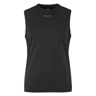 Koszulki męskie - Męska koszulka bez rękawów CRAFT ADV ESSENCE SL TEE 2 M 1914794-999000 – Czarny - miniaturka - grafika 1