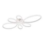 Lampy sufitowe - Biała lampa sufitowa LED 45.5x83 cm Fly – Trio - miniaturka - grafika 1