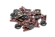 Akcesoria do gier planszowych - Drawlab Entertainment Metalowe monety. Kolejowe jednostki (zestaw 24 monet) - miniaturka - grafika 1