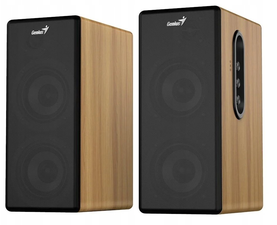 Głośnik Genius Genius g�o�niki SP-HF1220BT, 2.0, 45W, br�zowo-czarny, Bluetooth 31730059401