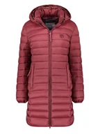 Kurtki damskie - Geographical Norway Płaszcz pikowany "Atikotal" w kolorze bordowym - miniaturka - grafika 1