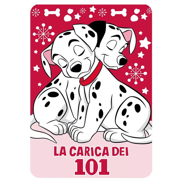 Koc polarowy Disney 101 Dalmatyńczyków (372608) 100cm x 140cm