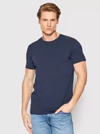 Koszulki męskie - Henderson T-Shirt Bosco 18731 Granatowy Regular Fit - miniaturka - grafika 1