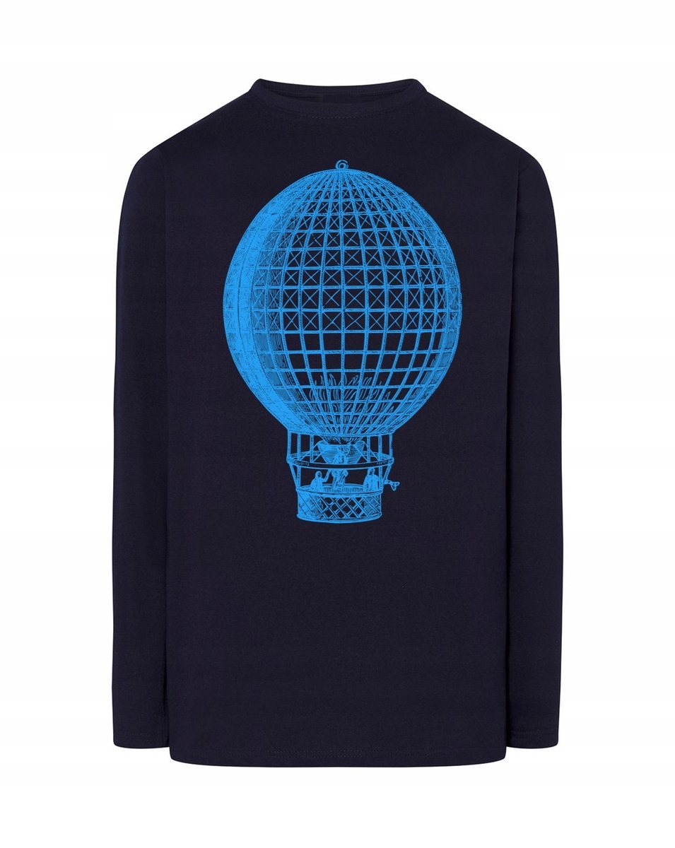 Longsleeve męski FAJNY nadruk BALON r.M