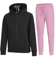 Spodnie sportowe damskie - 4F DAMSKI DRES BAWEĹNA KOMPLET BLUZA SPODNIE / rozm XXL - miniaturka - grafika 1