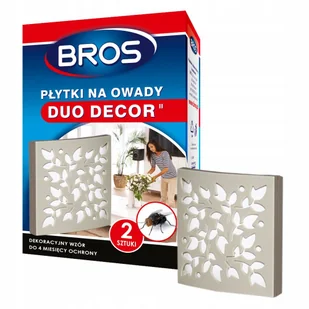 BROS SILNA PŁYTKA NA OWADY MUCHY MOLE DUO DECOR - Preparaty na chwasty i szkodniki - miniaturka - grafika 1