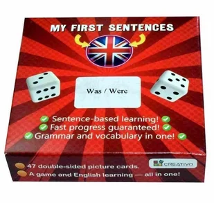 Moje pierwsze zdania po angielsku WAS WERE - książka - Rozmówki - miniaturka - grafika 1