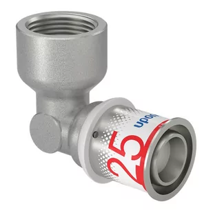 Uponor S-Press PLUS kolano z gwintem wewn. 25-Rp3/4"FT - Akcesoria grzewcze - miniaturka - grafika 1